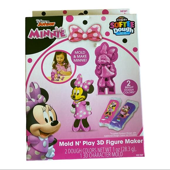 Disney Minnie Mouse Mold N Play 3D Figure Maker - Picture 1 of 2